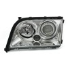 Φανάρια εμπρός Mercedes W140 sedan (1991-1998) , χωρίς λάμπες (Η7) - σετ 2τμχ.