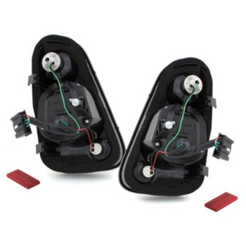 Πίσω φανάρια led Mini (2002-004) - μαύρα - σετ 2τμχ. Πίσω φανάρια led Mini (2002-004) - μαύρα - σετ 2τμχ.