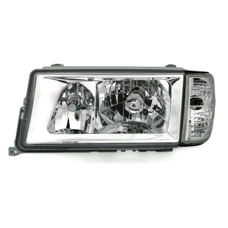 Φανάρια εμπρός Mercedes E190 W201 (1982-1993) , με λάμπες (Η1) - σετ 2τμχ.