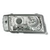 Φανάρια εμπρός Mercedes W201 E190 1982-1993) angel eyes, με λάμπες (Η1) - σετ 2τμχ.
