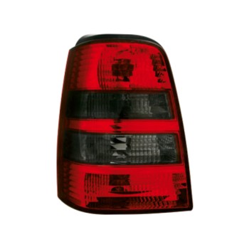Πίσω φανάρια Vw Golf III combi - μαύρα chrome - σετ 2τμχ.