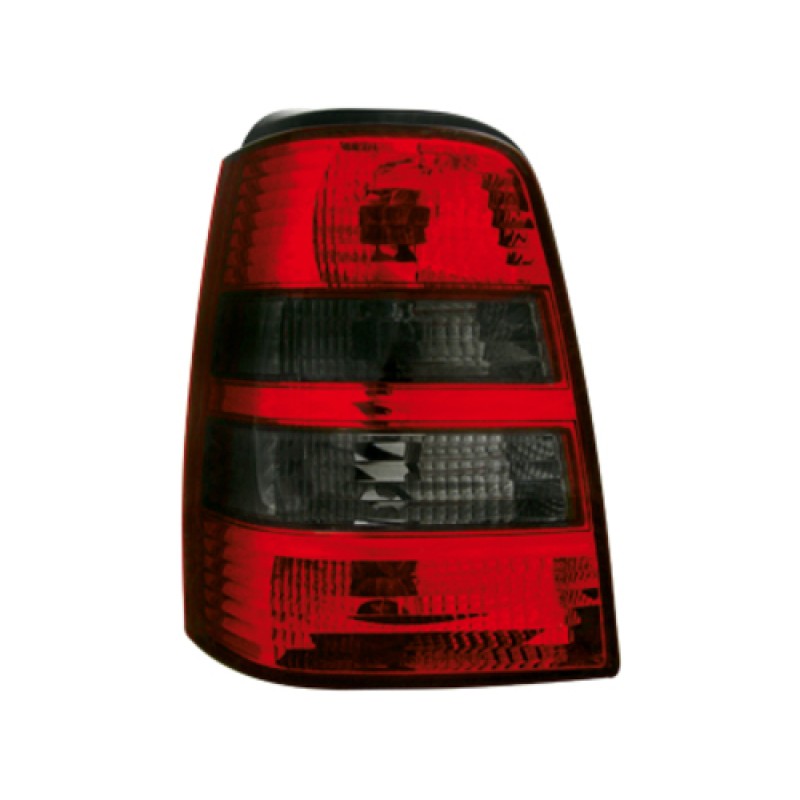 Πίσω φανάρια Vw Golf III combi - μαύρα chrome - σετ 2τμχ.