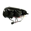 Φανάρια εμπρός Vw Golf 5 angel eyes, μαύρα , με λάμπες (Η1) - σετ 2τμχ.