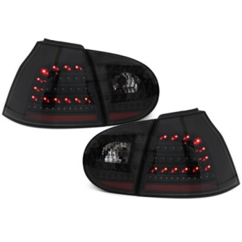 Πίσω φανάρια led VW Golf 5 - black - σετ 2τμχ.