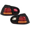 Πίσω φανάρια led VW Golf 5 - black - σετ 2τμχ.