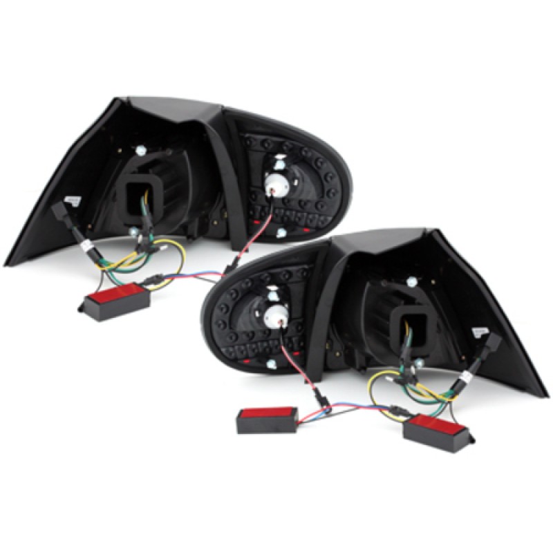 Πίσω φανάρια led VW Golf 5 - black - σετ 2τμχ.
