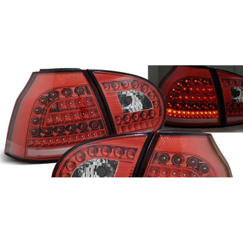 Πίσω φανάρια led VW Golf 5 - σετ 2τμχ.