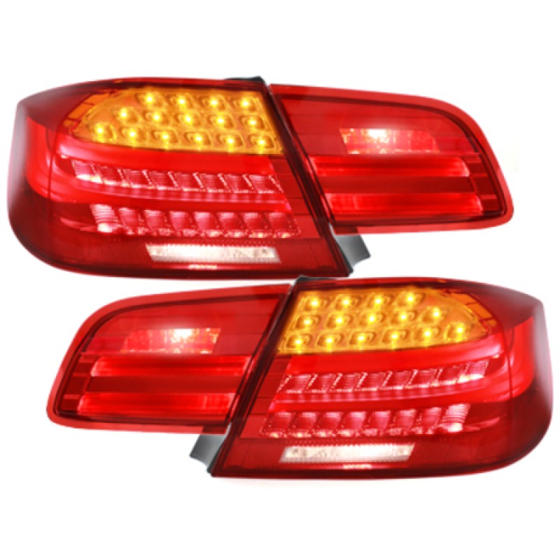 Πίσω φανάρια led BMW E92 coupe (2006-2009) - lightbar - σετ 2τμχ.