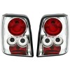 Πίσω φανάρια Vw Passat 3Β / Β5 combi (1997-2000) - chrome - σετ 2τμχ.