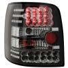 Πίσω φανάρια led Vw Passat 3Β / Β5 combi (1997-2000) - μαύρα - σετ 2τμχ.