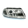 Φανάρια εμπρός Vw Passat B5.5 (2001-2005) led - χρωμίου , με λάμπες (Η1) - σετ 2τμχ.