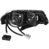 Φανάρια εμπρός Vw Passat B5.5 (2001-2005) led dayline - μαύρα , με λάμπες (Η1) - σετ 2τμχ.