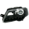 Φανάρια εμπρός Vw Passat 3C (2005-2010) led - μαύρα , χωρίς λάμπες (Η7) - σετ 2τμχ.