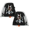 Πίσω φανάρια Vw Bora - chrome - σετ 2τμχ.