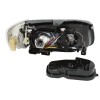 Φανάρια εμπρός Vw Polo 6N (1999-2001) angel eyes - chrome , χωρίς λάμπες (Η7) - σετ 2τμχ.