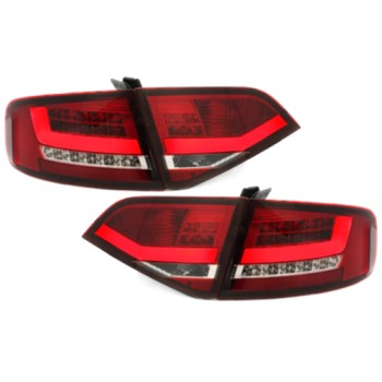 Πίσω φανάρια led Audi A4 sedan (2007-2011) - κόκκινα / chrome - σετ 2τμχ. Πίσω φανάρια led Audi A4 sedan (2007-2011) - κόκκινα / chrome - σετ 2τμχ.