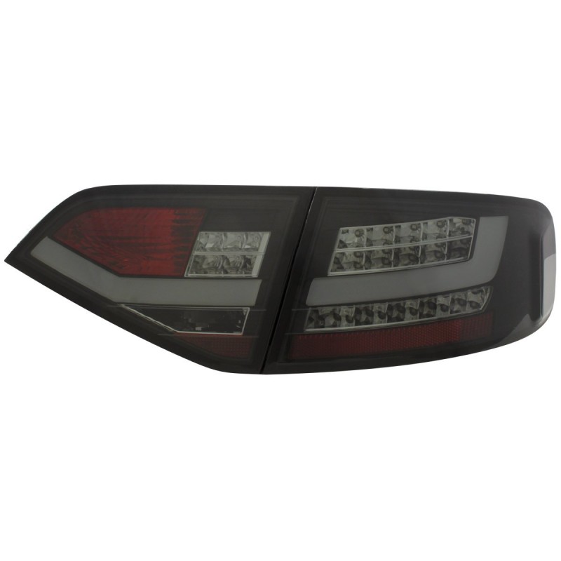 Πίσω φανάρια led Audi A4 sedan (2007-2011) - φιμέ - σετ 2τμχ.