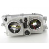 Φανάρια εμπρός Volvo S40 / V40 (1996-2000) , με λάμπες (Η1) - σετ 2τμχ.
