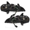 Φανάρια εμπρός Opel Tigra (1991-2000) led - chrome , με λάμπες (Η1) - σετ 2τμχ.