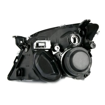 Φανάρια εμπρός Opel Vectra C / Signum (2002-2005) - μαύρα , με λάμπες (Η1) - σετ 2τμχ.