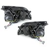 Φανάρια εμπρός Opel Vectra C (2002-2005) led - chrome , με λάμπες (Η1) - σετ 2τμχ.