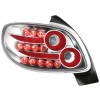 Πίσω φανάρια led Peugeot 206 - σετ 2τμχ.
