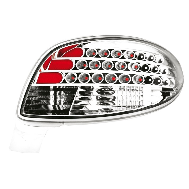 Πίσω φανάρια led Peugeot 206 - σετ 2τμχ.