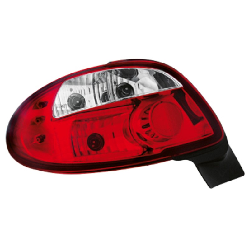Πίσω φανάρια Peugeot 206 - σετ 2τμχ.