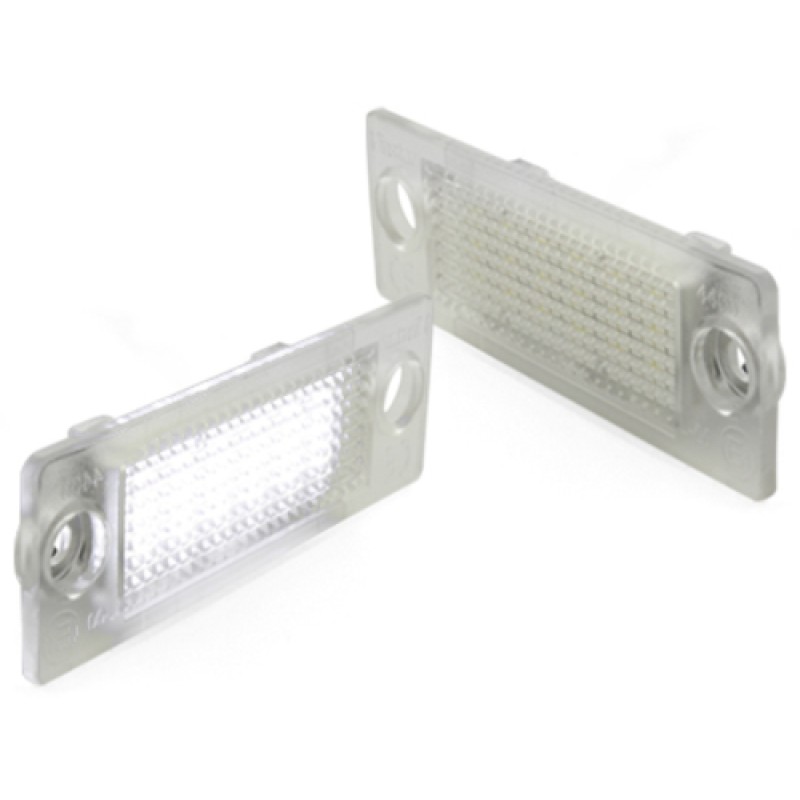 Πλαφονιέρα πίσω πινακίδας Vw Caddy / Passat 2001-2005 / Golf 5 Plus / Touran / Transporter - 2 τμχ.