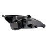 Φανάρια εμπρός Ford Focus (1998-2001) - μαύρα , με λάμπες (Η4) - σετ 2τμχ.