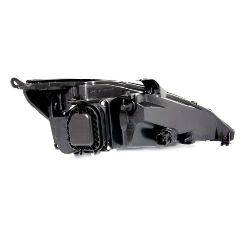 Φανάρια εμπρός Ford Focus (1998-2001) - μαύρα , με λάμπες (Η4) - σετ 2τμχ.