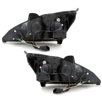 Φανάρια εμπρός Ford Focus (2001-2004) Devil eyes led - chrome , με λάμπες (Η1) - σετ 2τμχ. Φανάρια εμπρός Ford Focus (2001-2004) Devil eyes led - chrome , με λάμπες (Η1) - σετ 2τμχ.