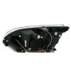 Φανάρια εμπρός Ford Focus (2005-2008) angel eyes - chrome , με λάμπες (Η1) - σετ 2τμχ.