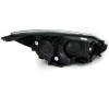 Φανάρια εμπρός Ford Focus (2011-2014) led - chrome , με λάμπες (Η1) - σετ 2τμχ.
