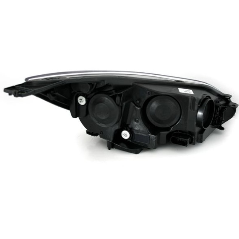 Φανάρια εμπρός Ford Focus (2011-2014) led - chrome , χωρίς λάμπες (Η7) - σετ 2τμχ.