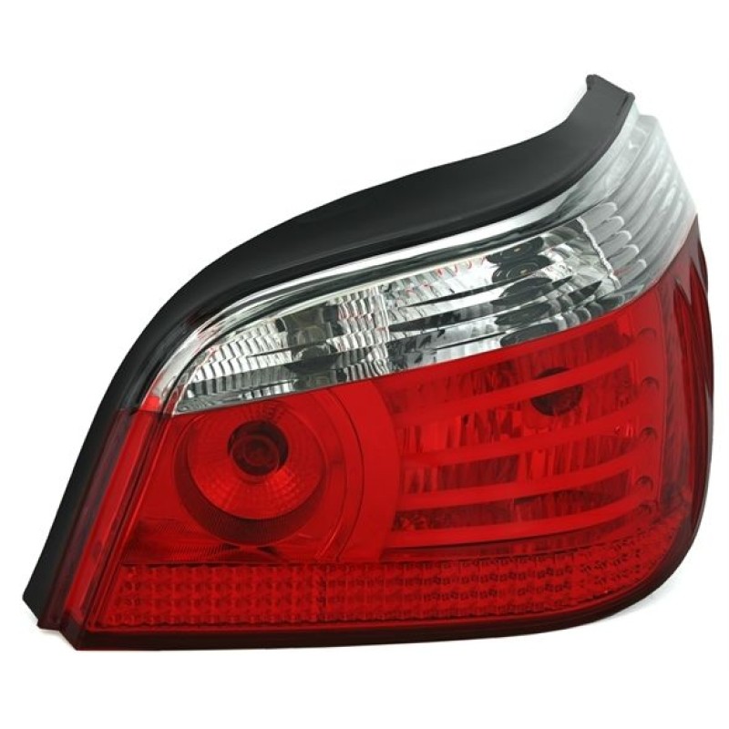 Πίσω φανάρια led BMW E60 (2003-2007) - chrome - σετ 2τμχ.