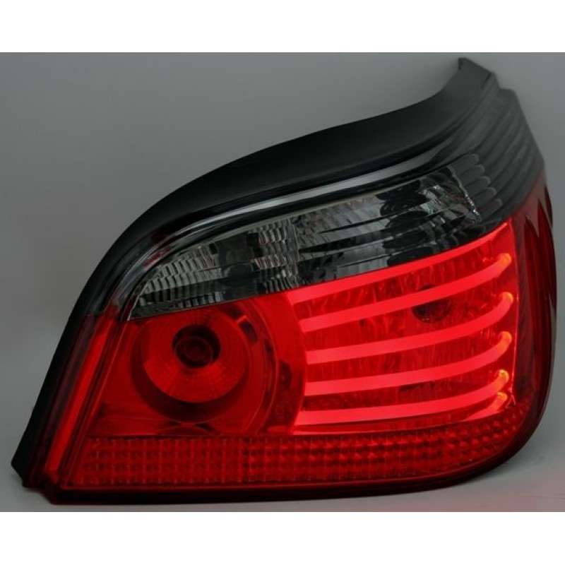 Πίσω φανάρια led BMW E60 (2003-2007) - chrome - σετ 2τμχ.