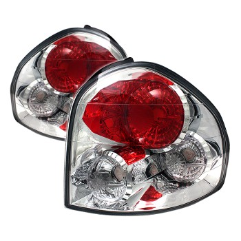 Πίσω φανάρια Hyundai Santa Fe (2001-2004)- chrome - σετ 2τμχ.