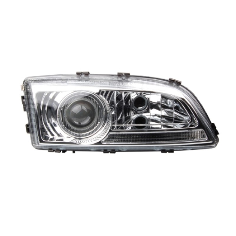 Φανάρια εμπρός Volvo S/V/C 70 (1997-2000) - chrome , με λάμπες (Η1) - σετ 2τμχ.