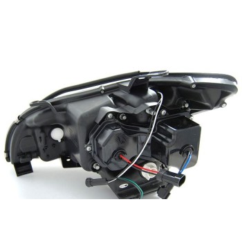 Φανάρια εμπρός Lexus RX330/350 (2003-2008) led - chrome , με λάμπες (Η1) - σετ 2τμχ.