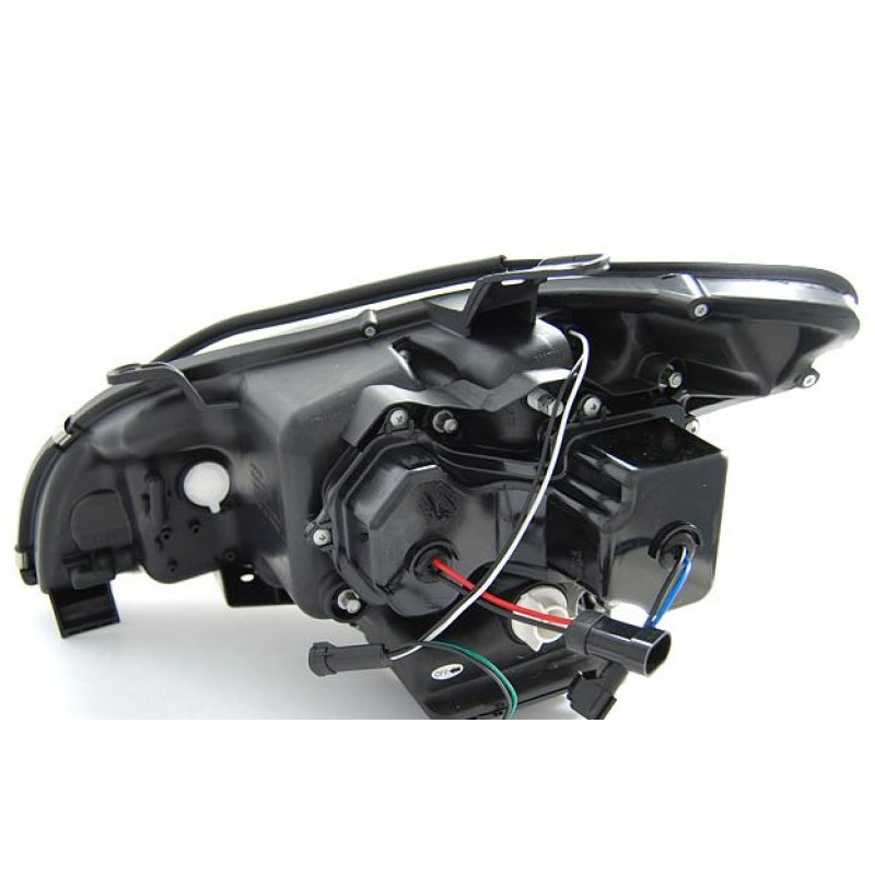 Φανάρια εμπρός Lexus RX330/350 (2003-2008) led - chrome , με λάμπες (Η1) - σετ 2τμχ.