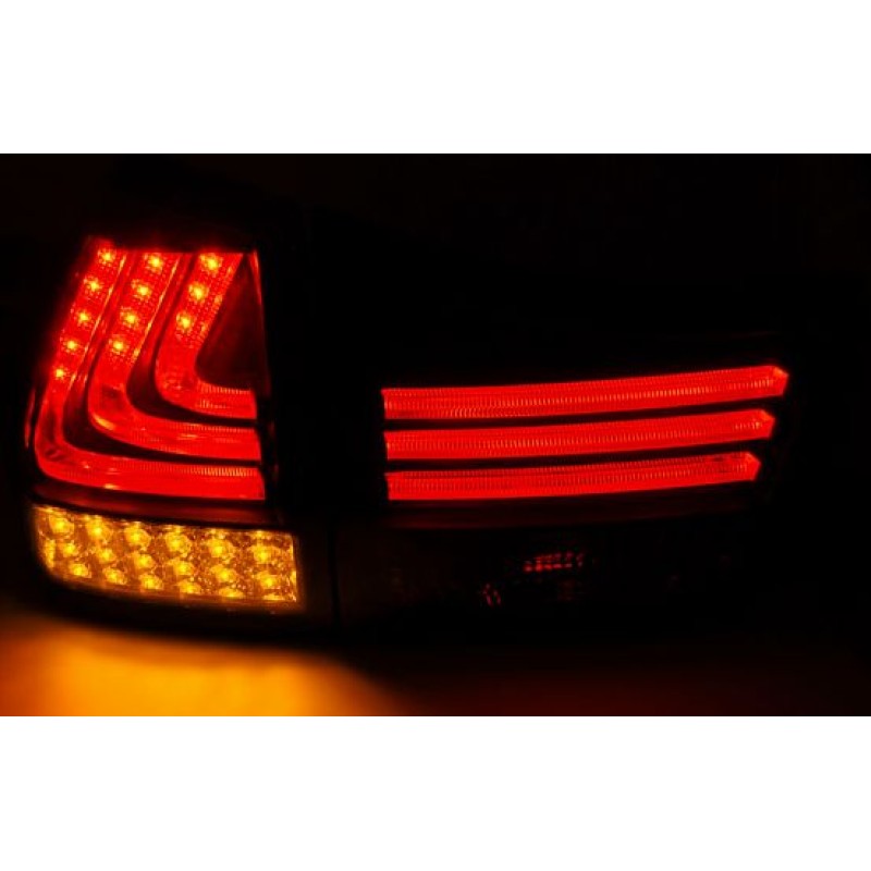 Πίσω φανάρια led Lexus RX330/ 350 (2003-2008) - φιμέ κόκκινο - σετ 2τμχ.