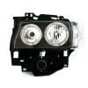 Φανάρια εμπρός Vw Transporter T4 (1997-2003) angel eyes, μαύρα , χωρίς λάμπες (Η7) - σετ 2τμχ.