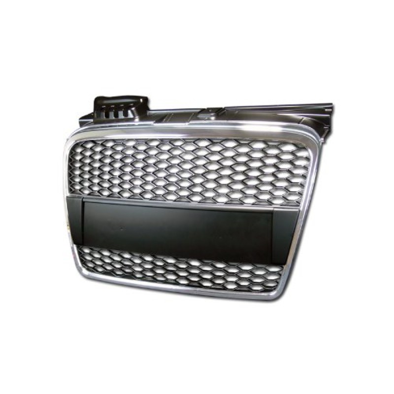 Μάσκα Audi A4 B7 (2004-2007)- RS Look πλαίσιο χρωμίου, χωρίς σήμα