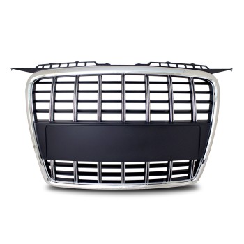 Μάσκα Audi A3 (2003-2008) με βάση για σήμα - S3 Look πλαίσιο χρωμίου