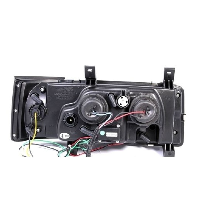 Φανάρια εμπρός Vw Transporter T4 (1990-2003) led , με λάμπες (Η1) - σετ 2τμχ.