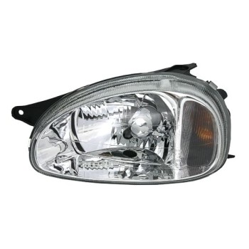Φανάρια εμπρός Opel Corsa B (1993-2001) - chrome , χωρίς λάμπες (Η7) - σετ 2τμχ. Φανάρια εμπρός Opel Corsa B (1993-2001) - chrome , χωρίς λάμπες (Η7) - σετ 2τμχ.