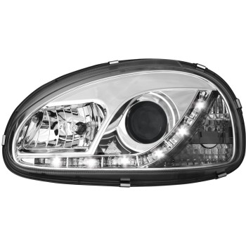 Φανάρια εμπρός Opel Corsa B (1993-2001) led - chrome , με λάμπες (Η1) - σετ 2τμχ. Φανάρια εμπρός Opel Corsa B (1993-2001) led - chrome , με λάμπες (Η1) - σετ 2τμχ.