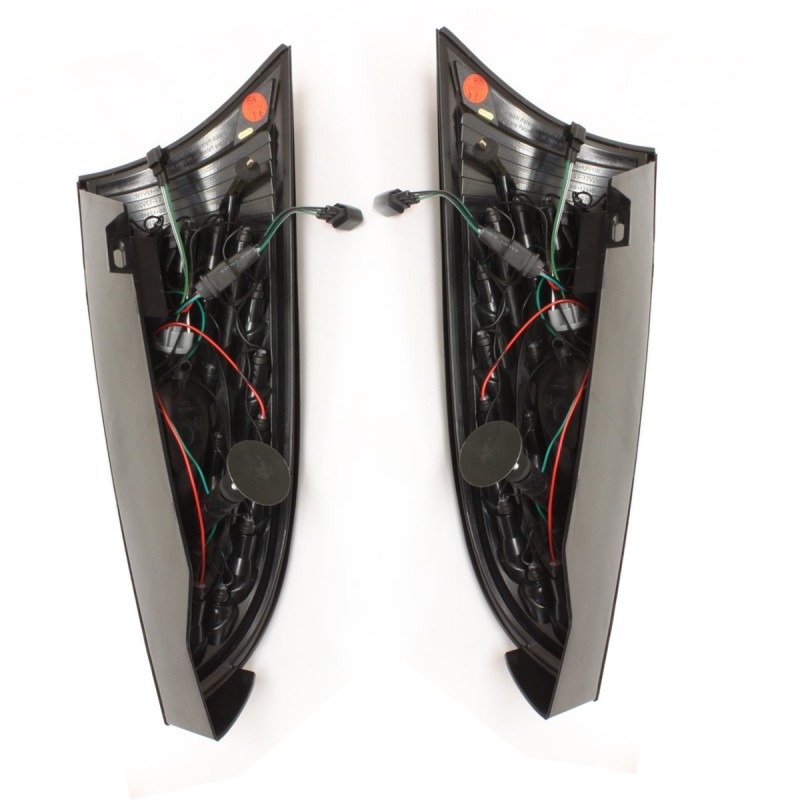 Πίσω φανάρια led Ford Focus 1994-2004) - μαύρα - σετ 2τμχ.
