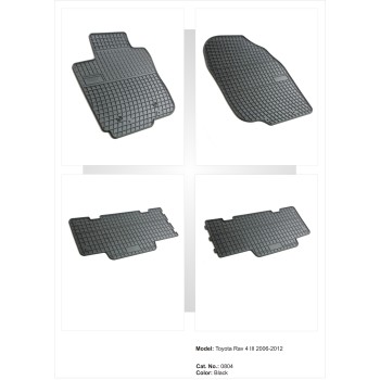 Λαστιχένια πατάκια TOYOTA Rav4 (2005-2013) - 4τμχ. Λαστιχένια πατάκια TOYOTA Rav4 (2005-2013) - 4τμχ.